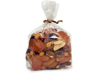 Kacang & biji Biodegradable Cellophane Bags Aplikasi
