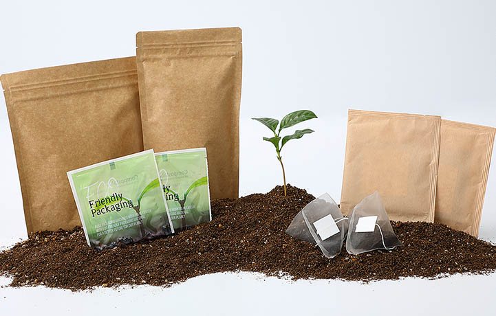 Emballage compostable pour les produits