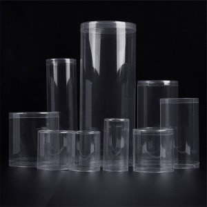 plastic cylinder container for fruit