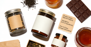 Cellophane Adhesive Labels