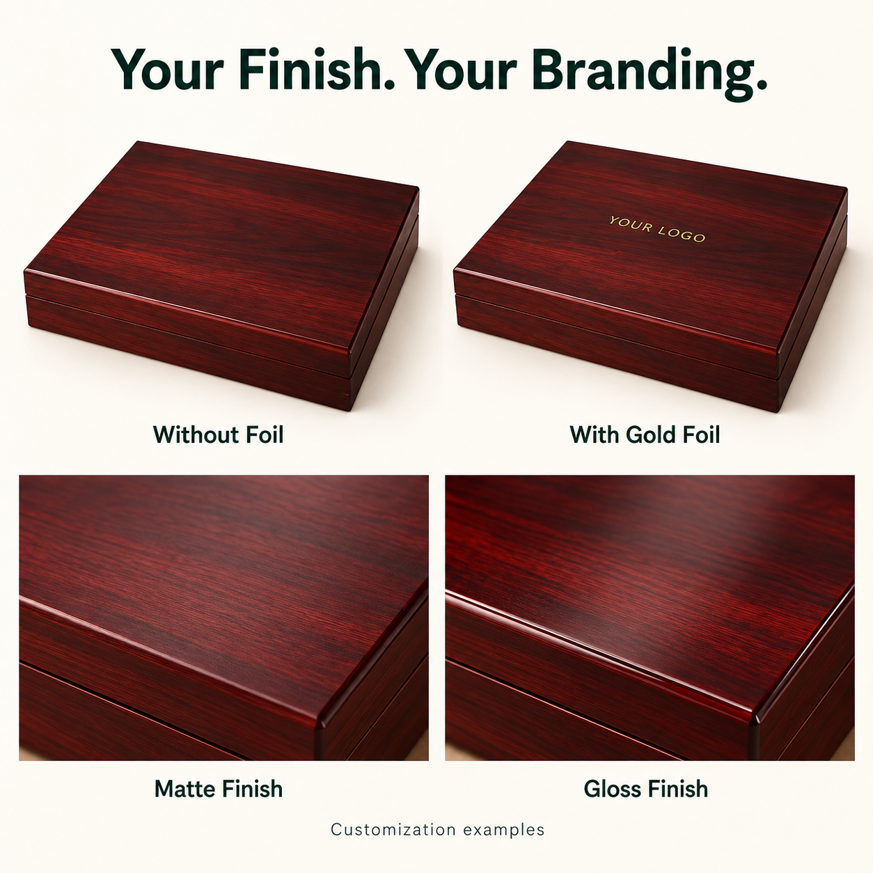 Custom Wooden Cigar Boxes