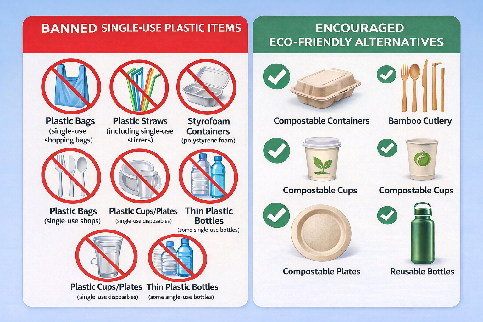Environmental Plastic Ban