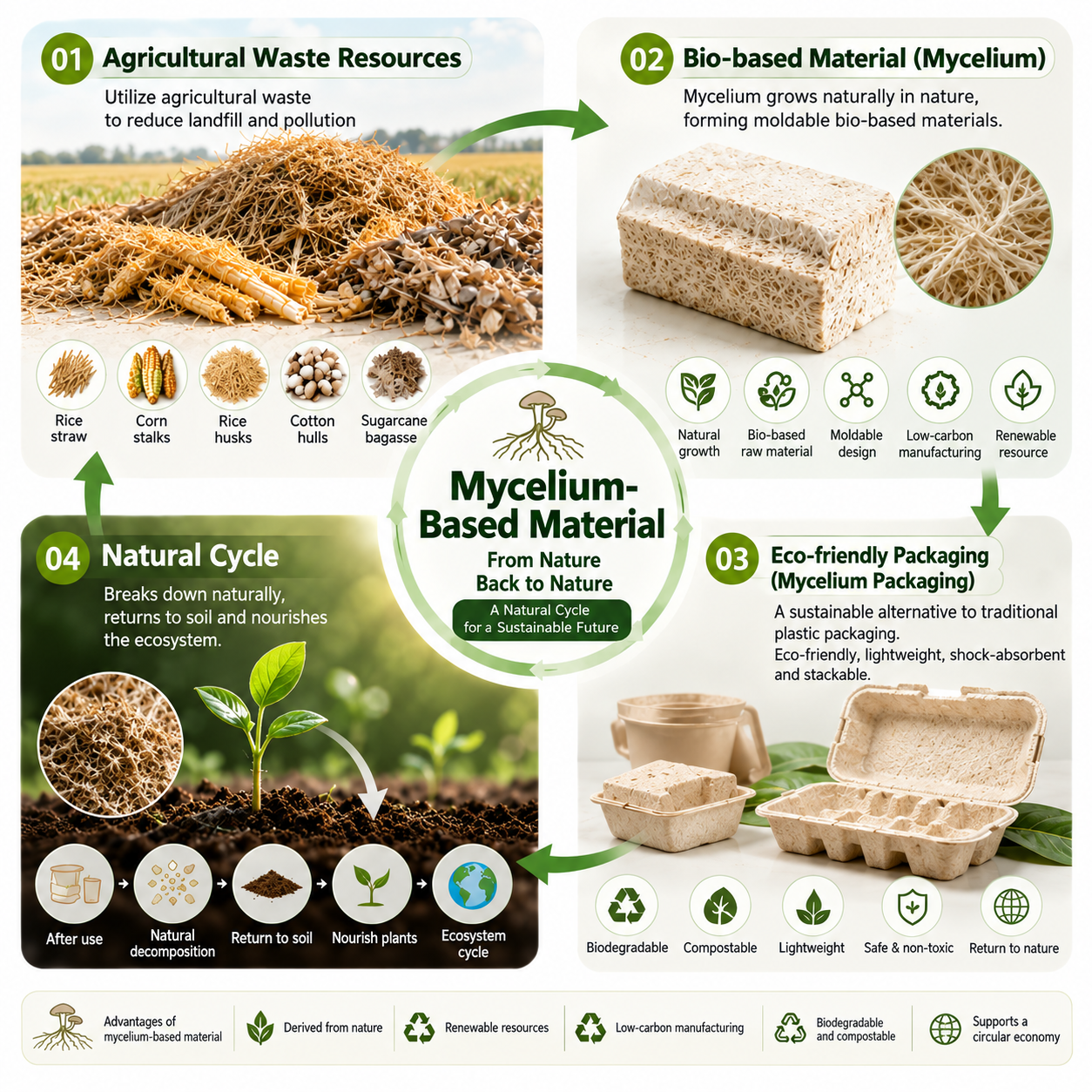 Mycelium Packaging