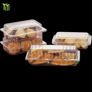 PLA clamshell for food packaging