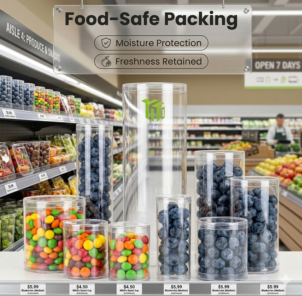 Clear Tube Packaging