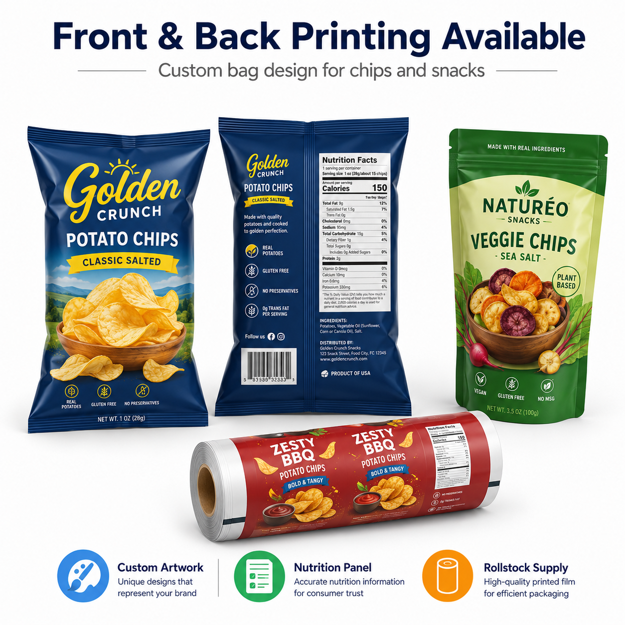 Potato Chip Packaging Bags (1)