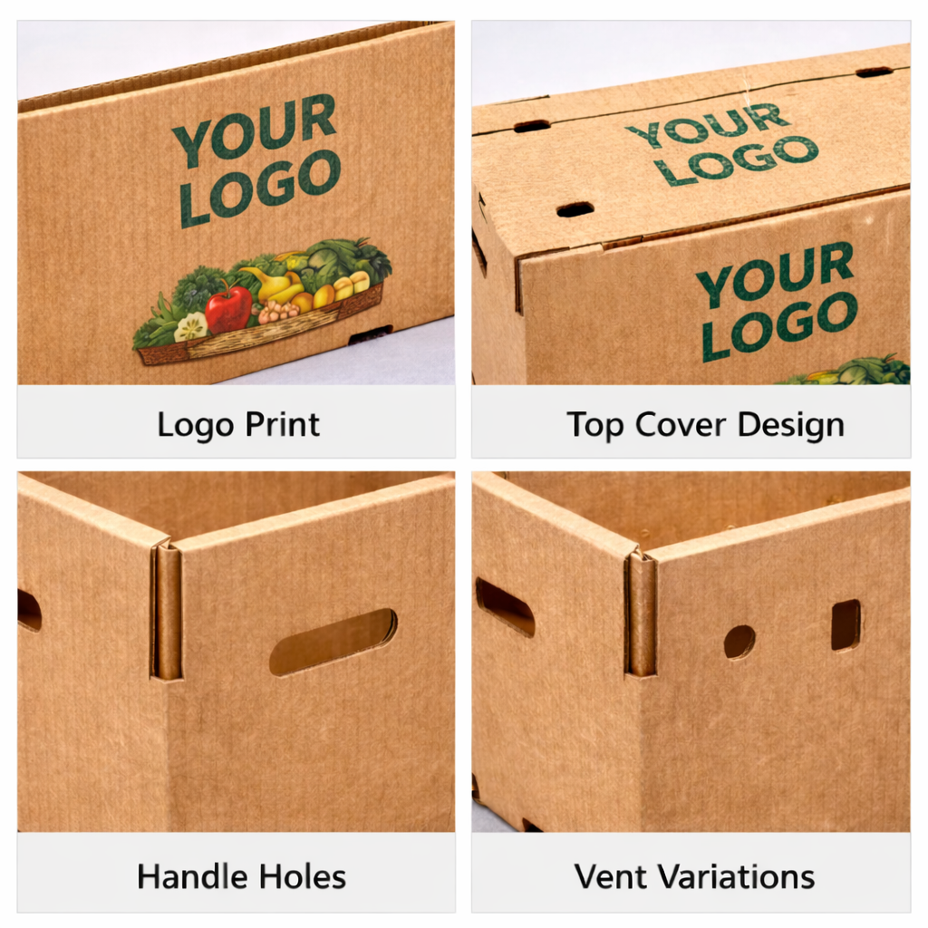 Printed and Custom Waxed Box