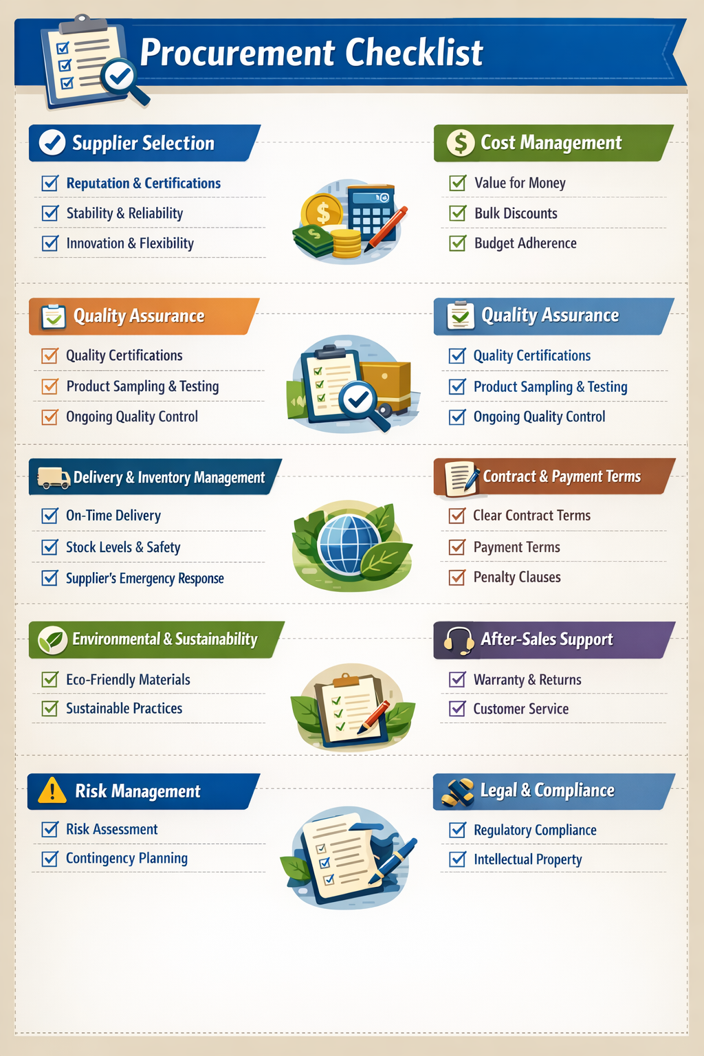 Procurement Checklist