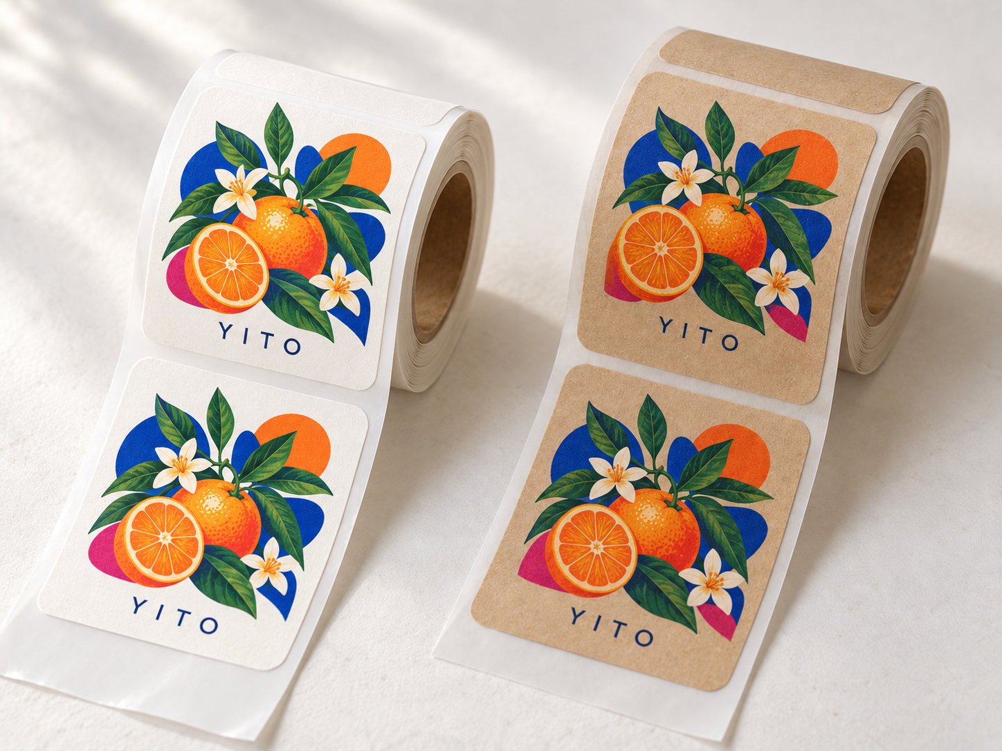 Recycled Paper Labels (8)