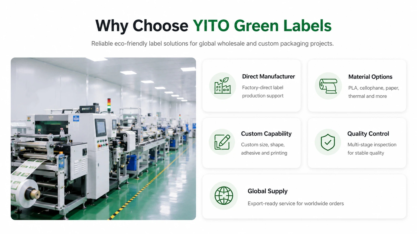 Why Choose YITO Green Labels