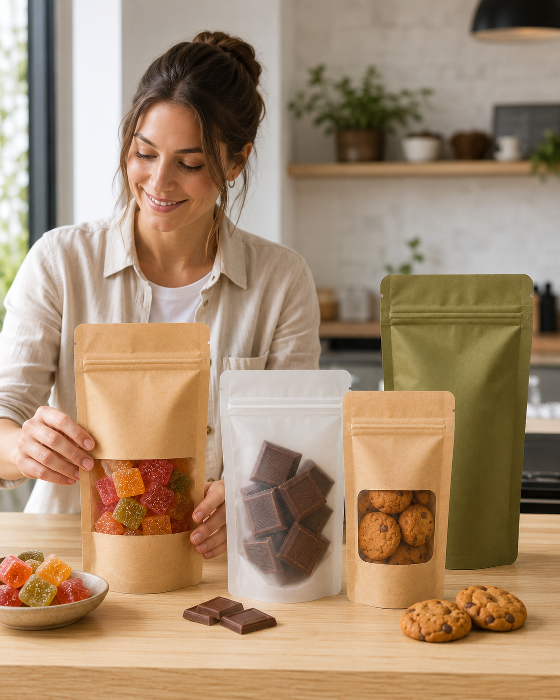 cannabis edible packaging pouches