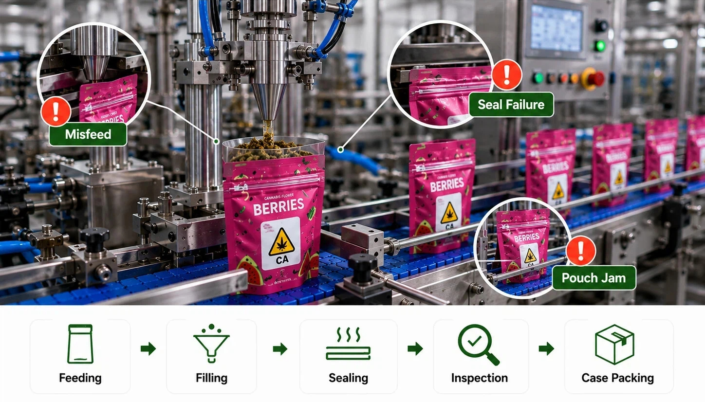 cannabis-packaging-filling-line-compatibility