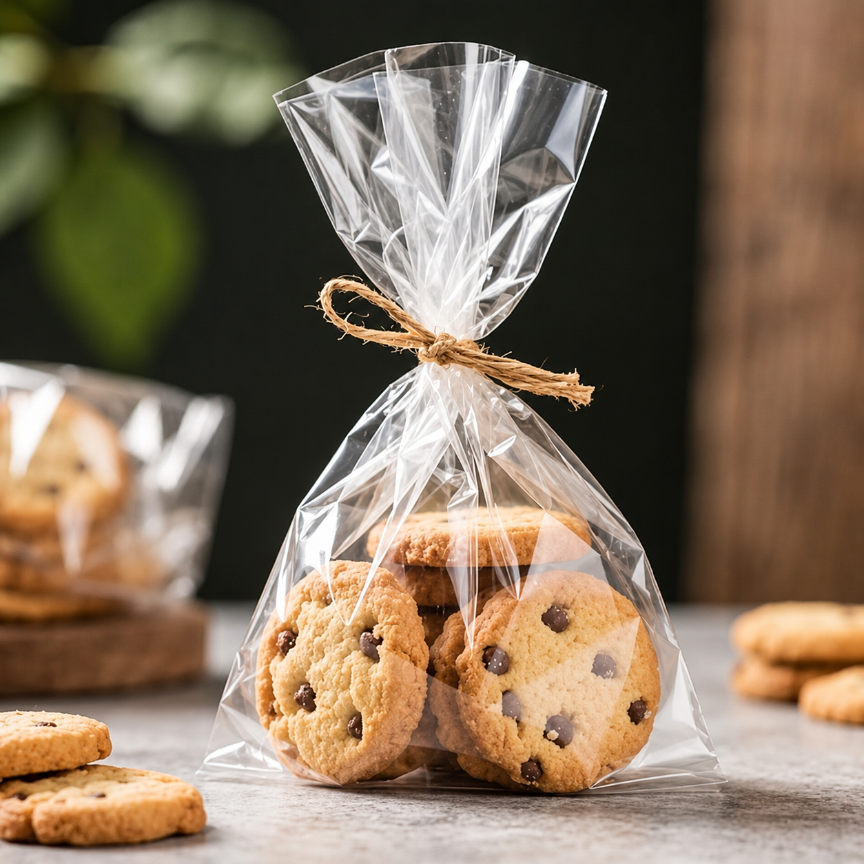 cellophane biscuits bag