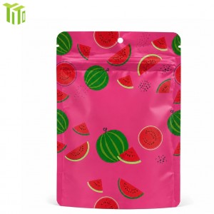 child-resistant cannabis packaging pouch