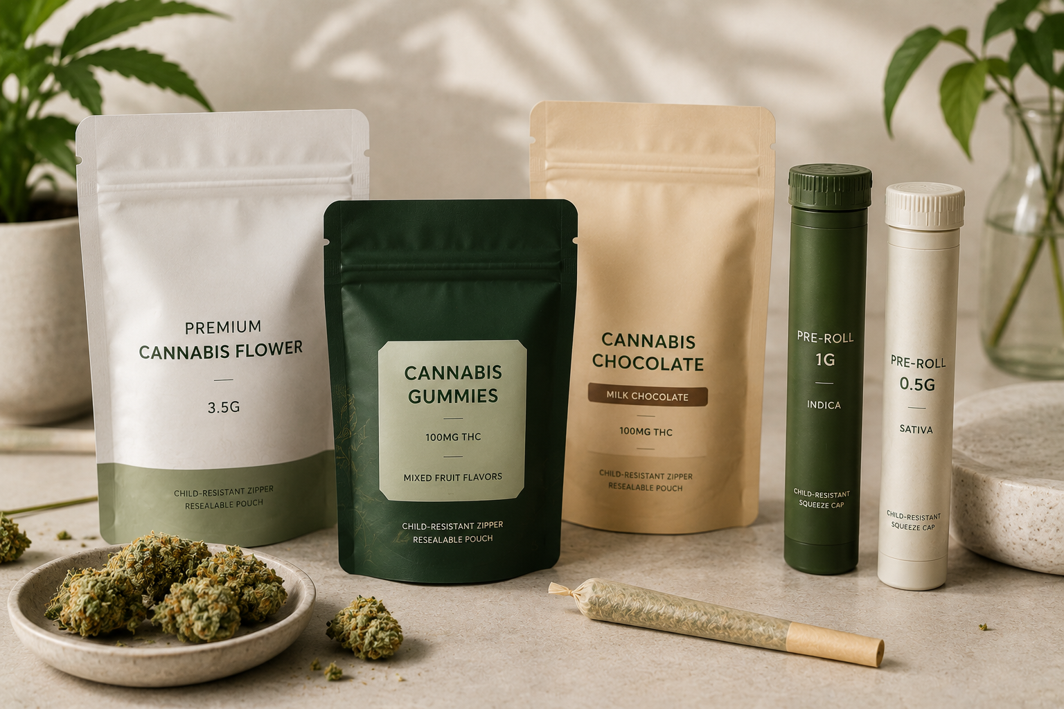 child-resistant cannabis packaging solutions