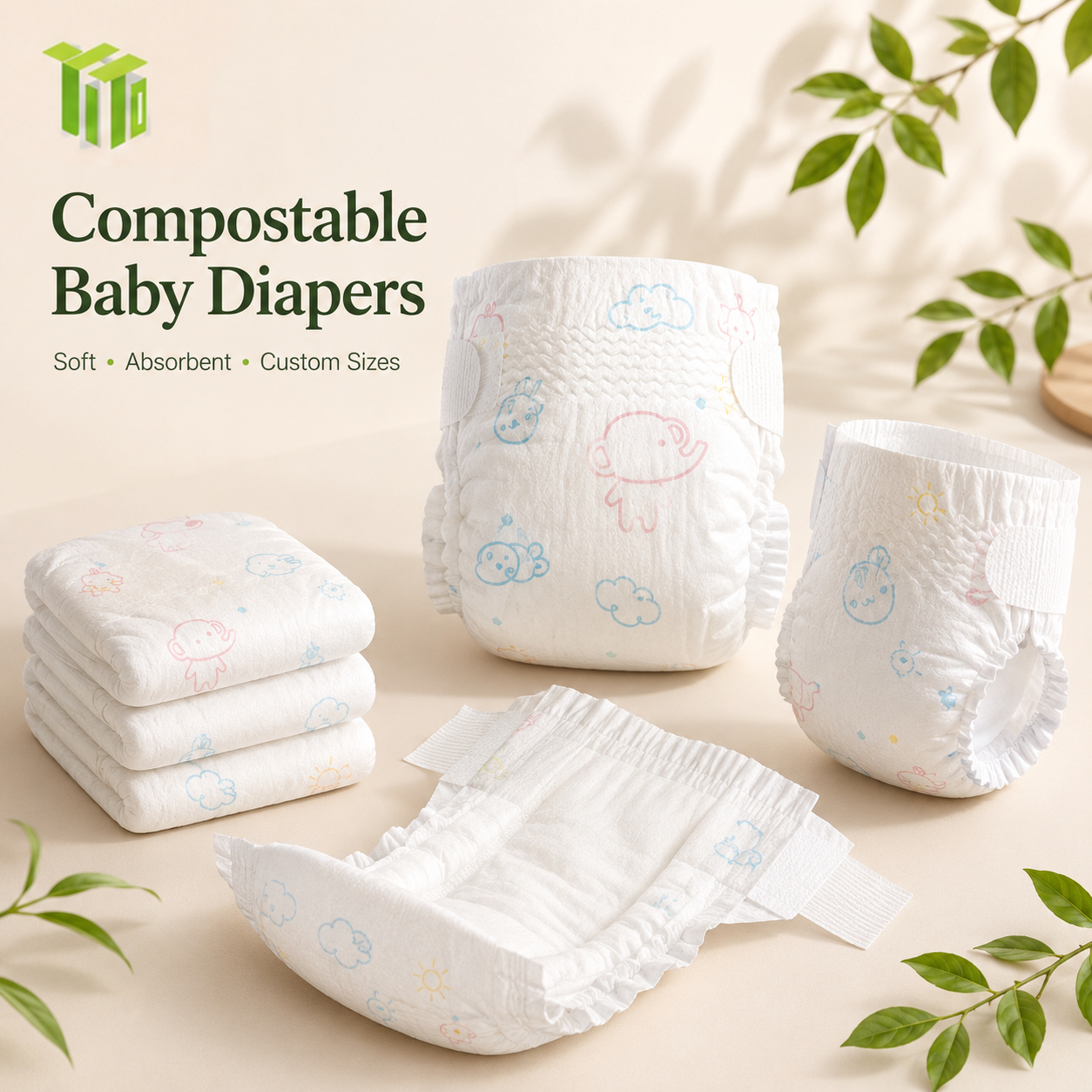 compostable baby diapers