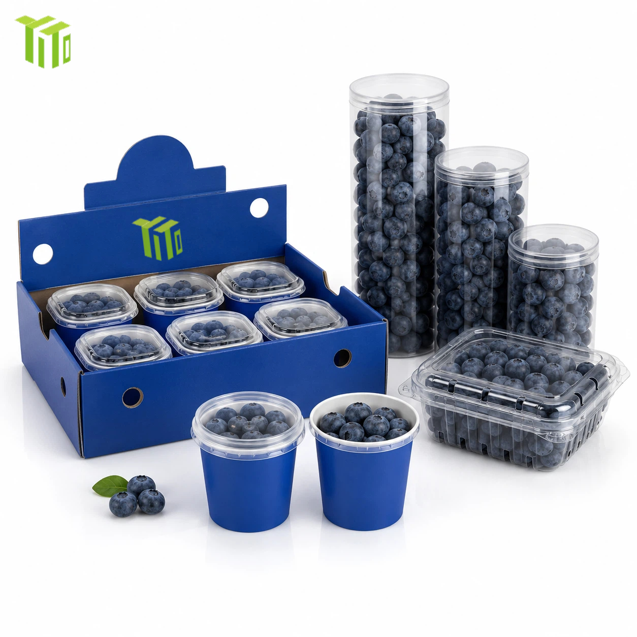 compostable blueberry packing