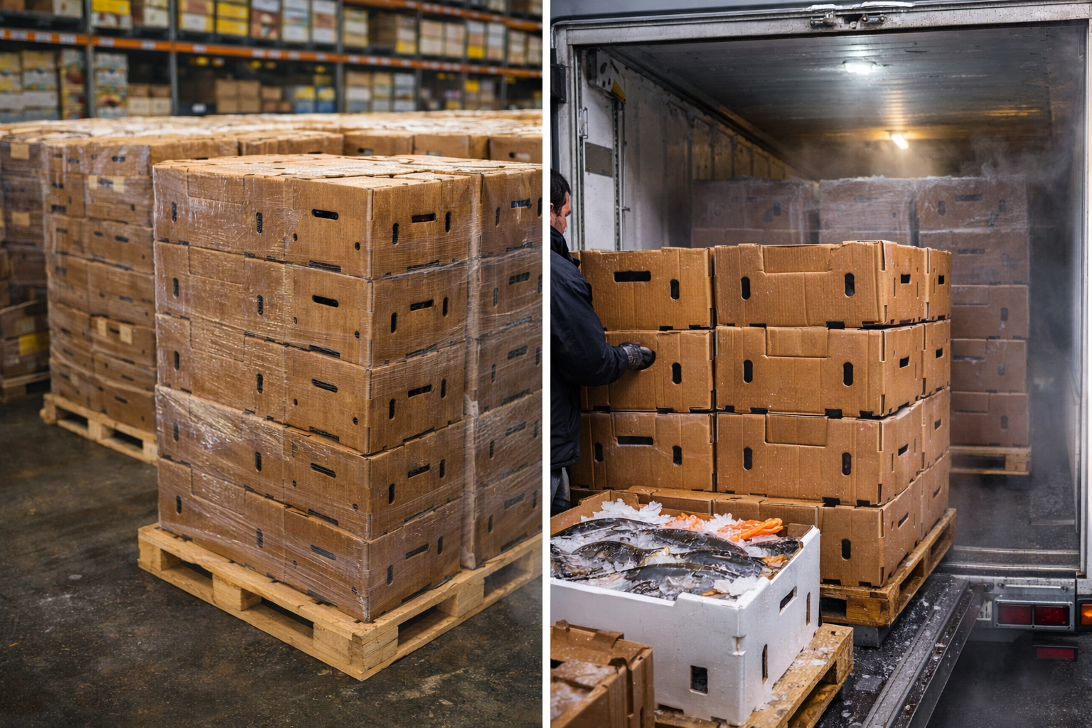 waxed produce boxes for moisture-resistant produce shipping