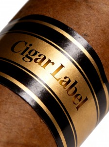 Custom cigar label